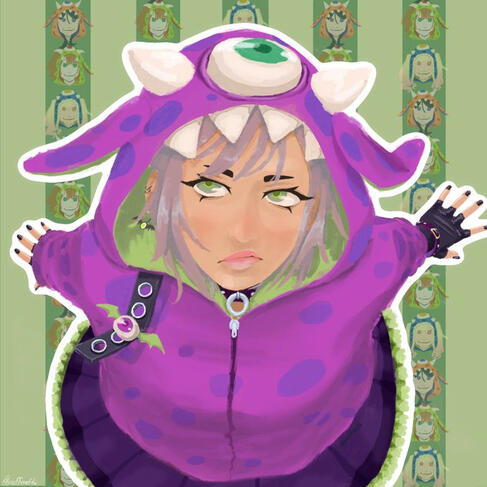 fanart shiho from project sekai